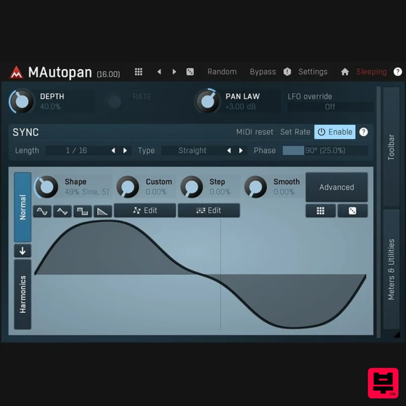 MeldaProduction MAutopan - Stereo Width