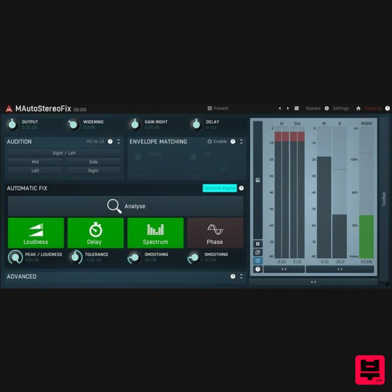 MeldaProduction MAutoStereoFix - Utility