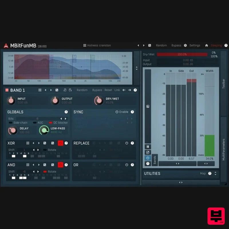 MeldaProduction MBitFunMB - Distortion