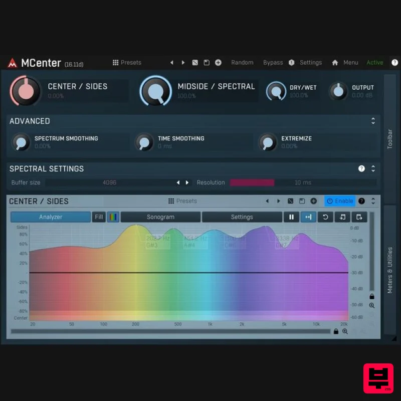 MeldaProduction MCenter - Stereo Width