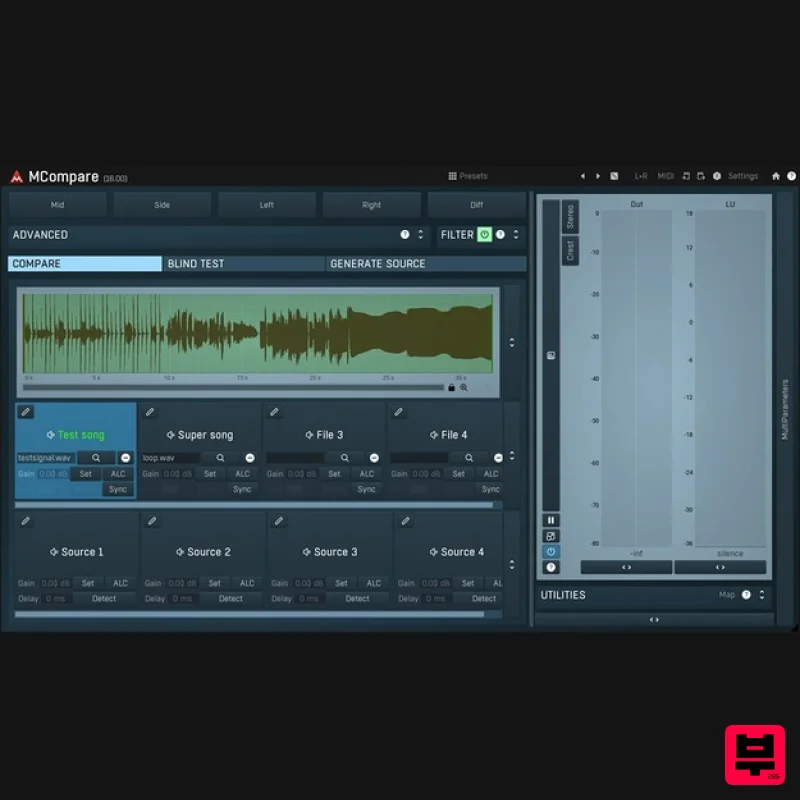 MeldaProduction MCompare - Professional Music Instrument Photo
