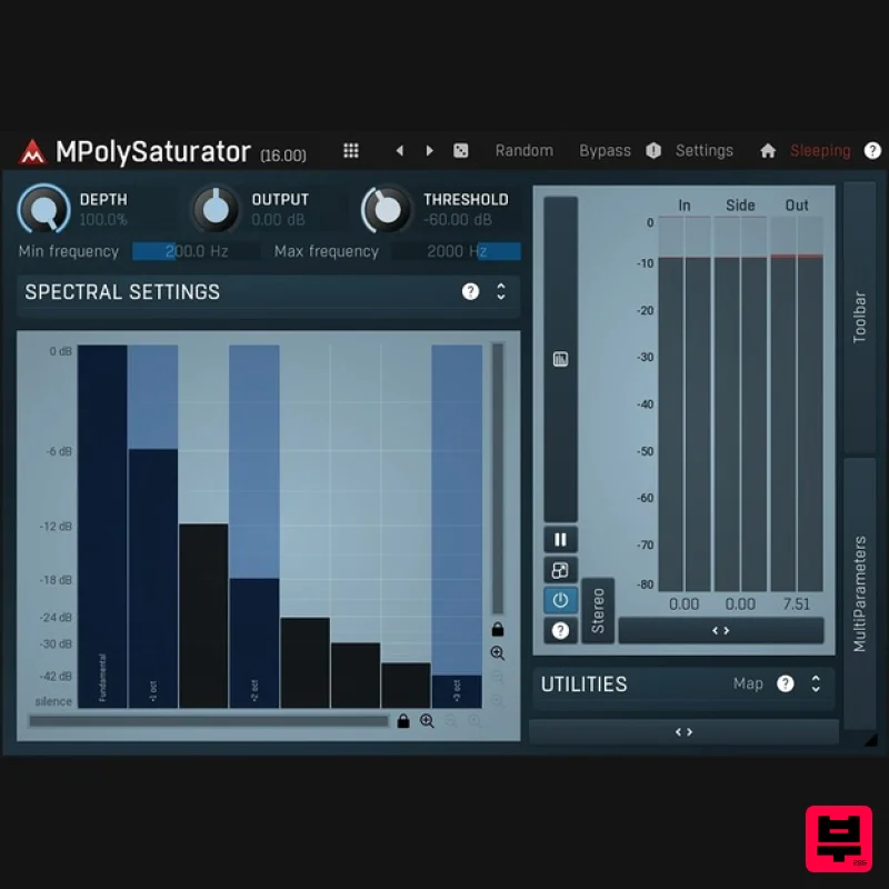 MeldaProduction MPolySaturator - Saturation