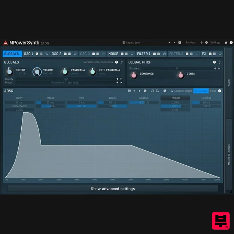 MeldaProduction MPowerSynth - Synth