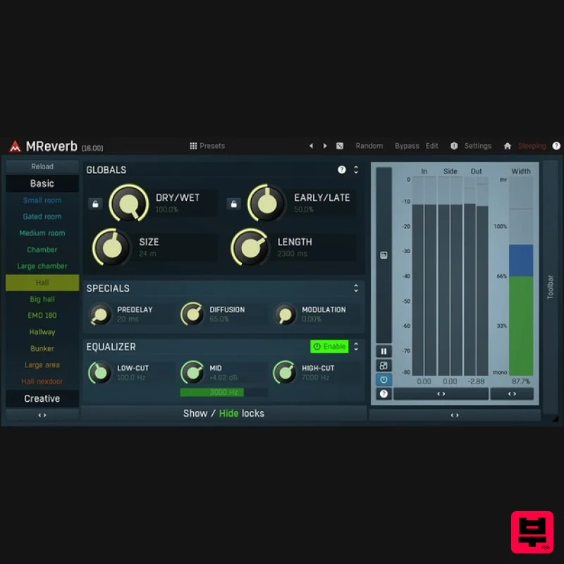 MeldaProduction MReverb - Reverb