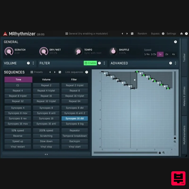 MeldaProduction MRhythmizer - Gate