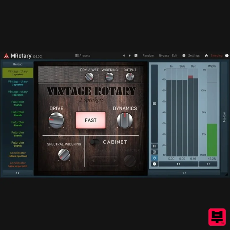 MeldaProduction MRotary - Amp Simulator