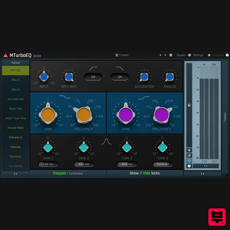 MeldaProduction MTurboEQ - EQ