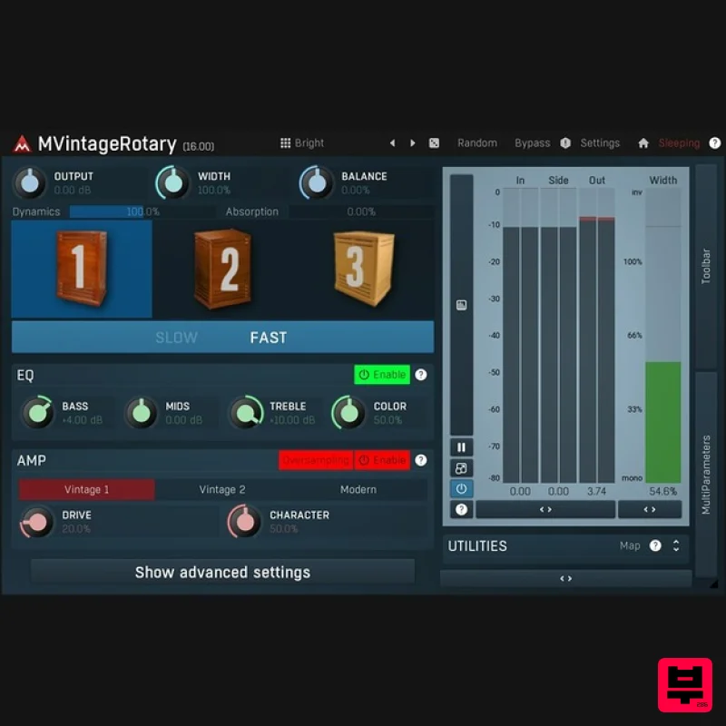 MeldaProduction MVintageRotary - Amp Simulator