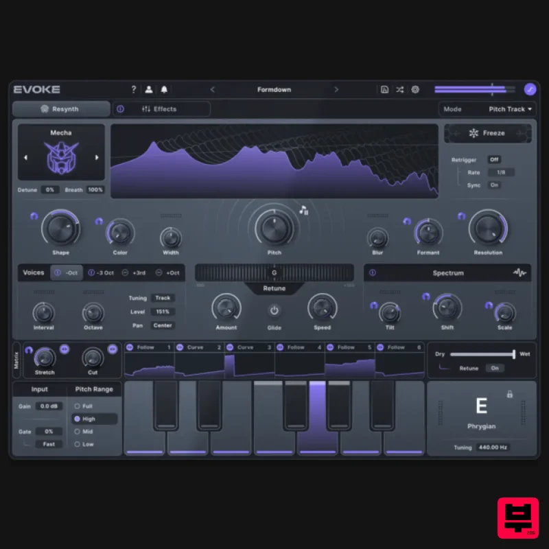 Minimal Audio Evoke - Professional Music Instrument Photo