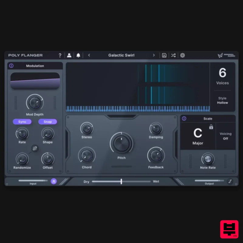 Minimal Audio Poly Flanger - Flanger