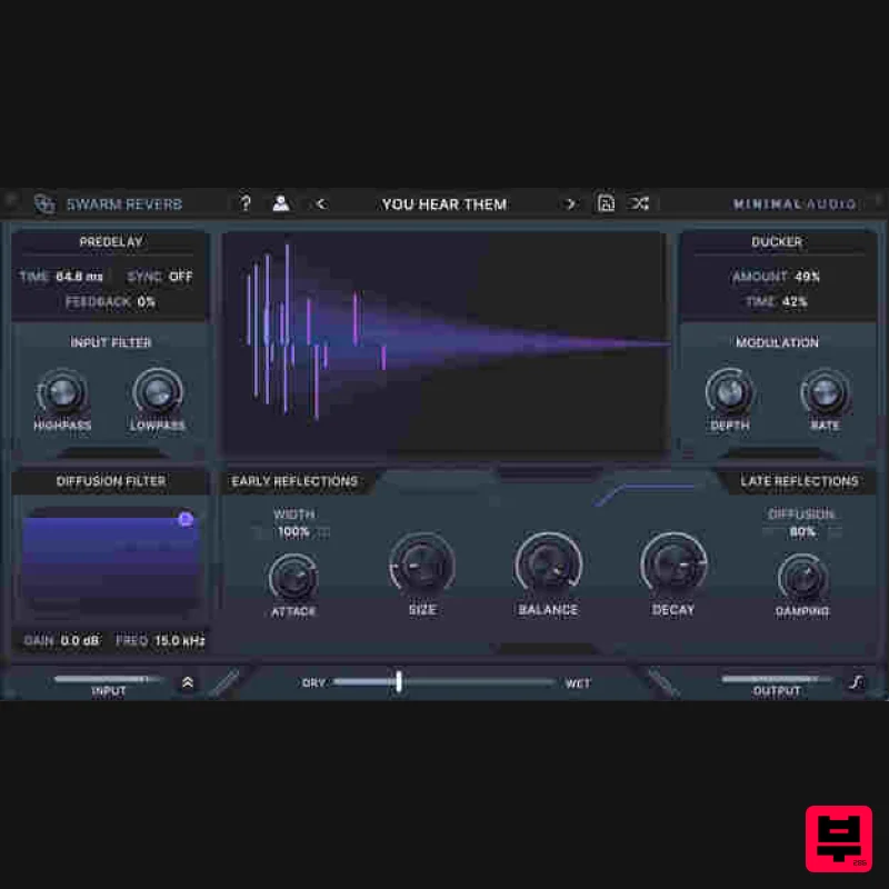 Minimal Audio Swarm Reverb - Reverb