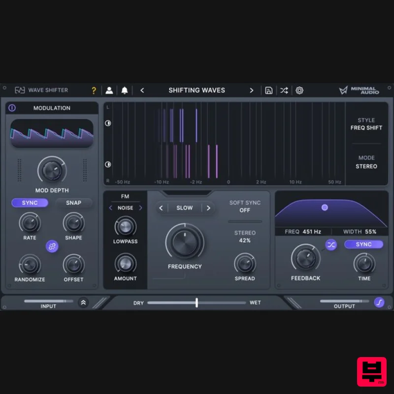 Minimal Audio Wave Shifter - Frequency Shifter