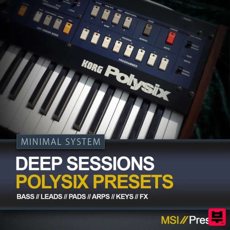Minimal System Group Deep Sessions Preset Pack - Synth Presets