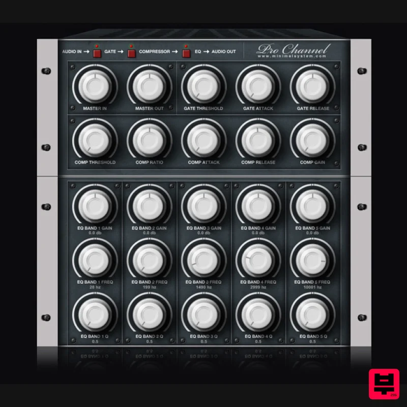 Minimal System Group SSi Pro Channel v3 - Channel Strip