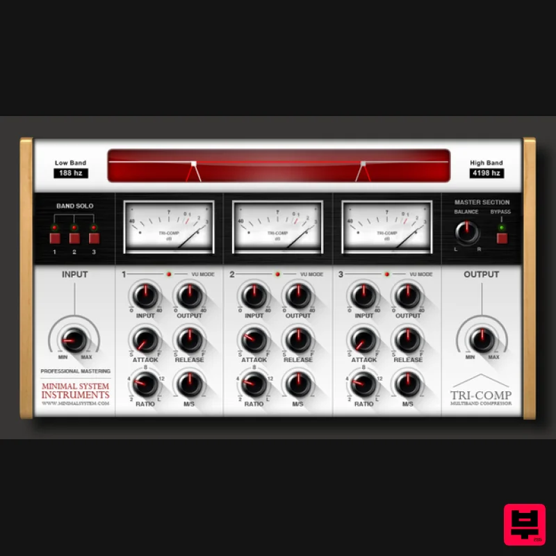 Minimal System Group Tri-Comp Multiband Compressor - Compressor