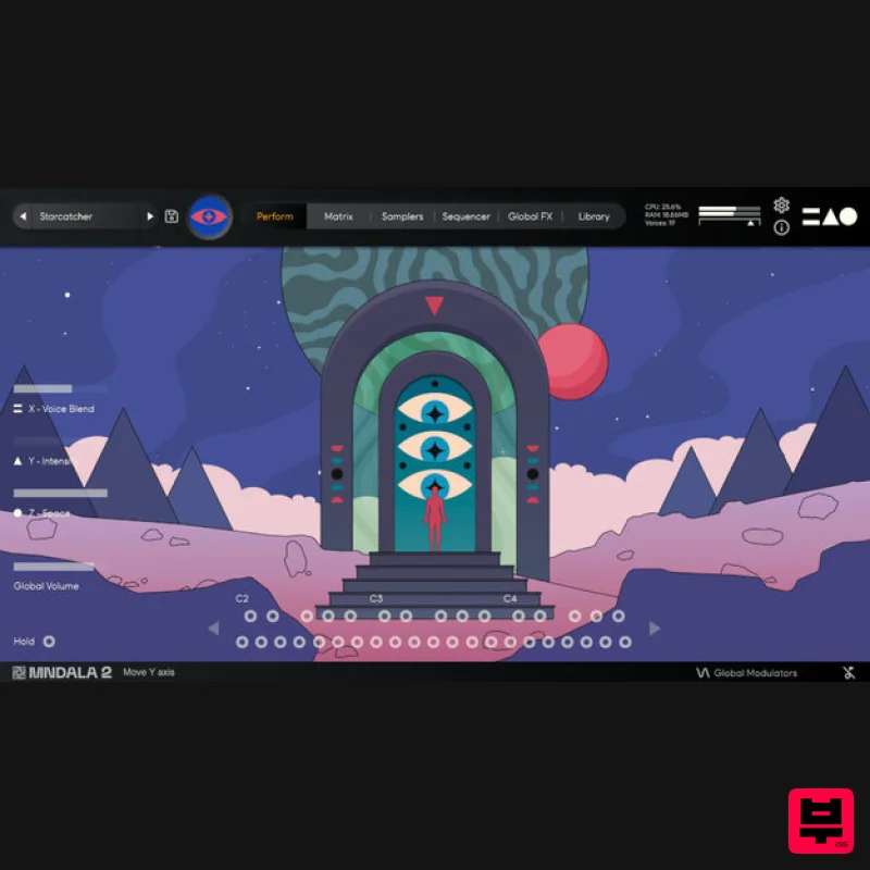 MNTRA Instruments Galactron - Virtual Instruments