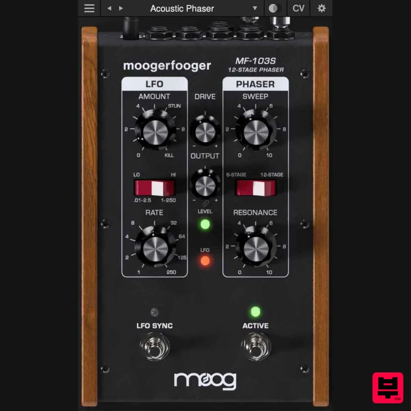 Moog Moogerfooger MF-103S 12 Stage Phaser - Phaser