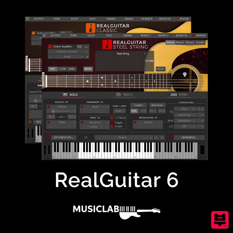 Musiclab RealGuitar 6 - Guitar