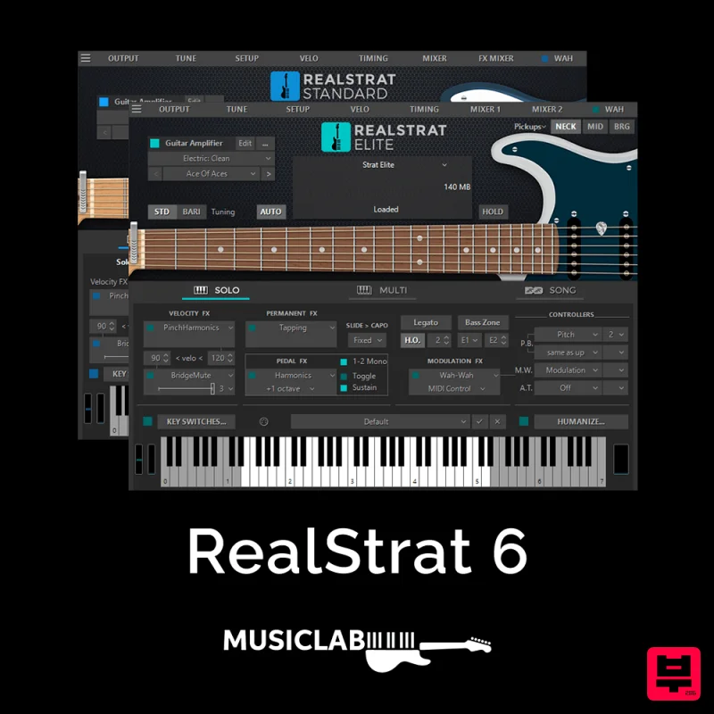 Musiclab RealStrat 6 - Guitar