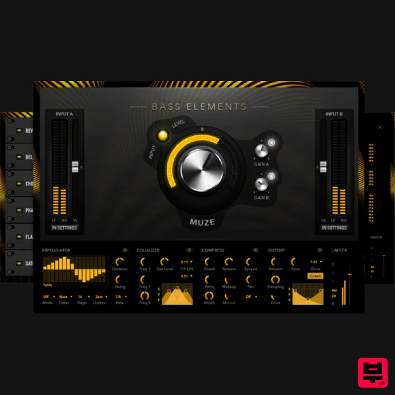Muze Bass Elements - Kontakt Instrument
