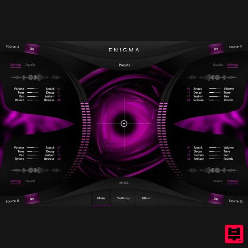 Muze Enigma - Kontakt Instrument