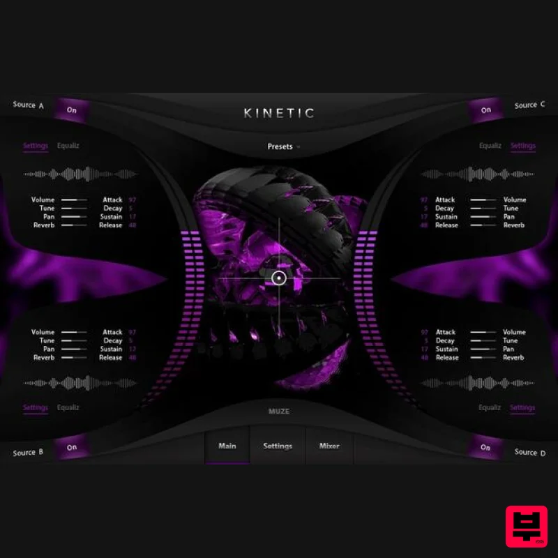 Muze Kinetic - Kontakt Instrument