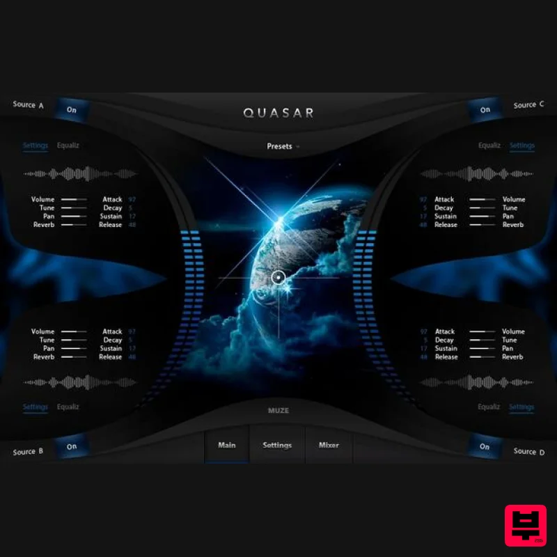 Muze Quasar - Kontakt Instrument