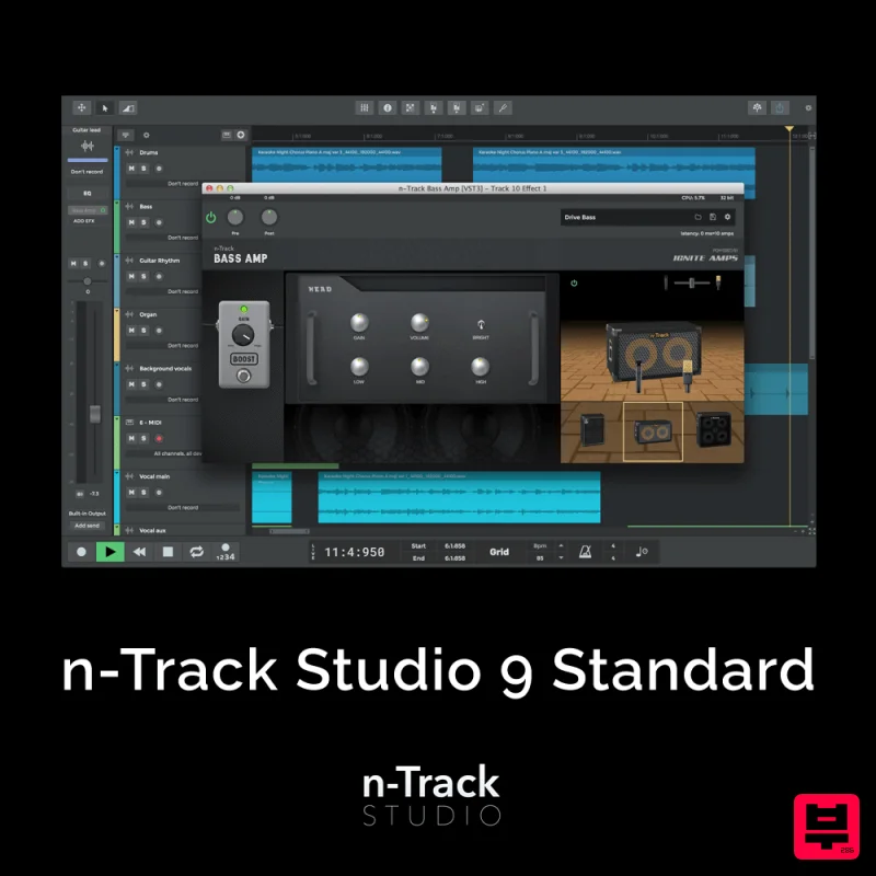 n-Track n-Track Studio 9 Standard - Beat Making Software
