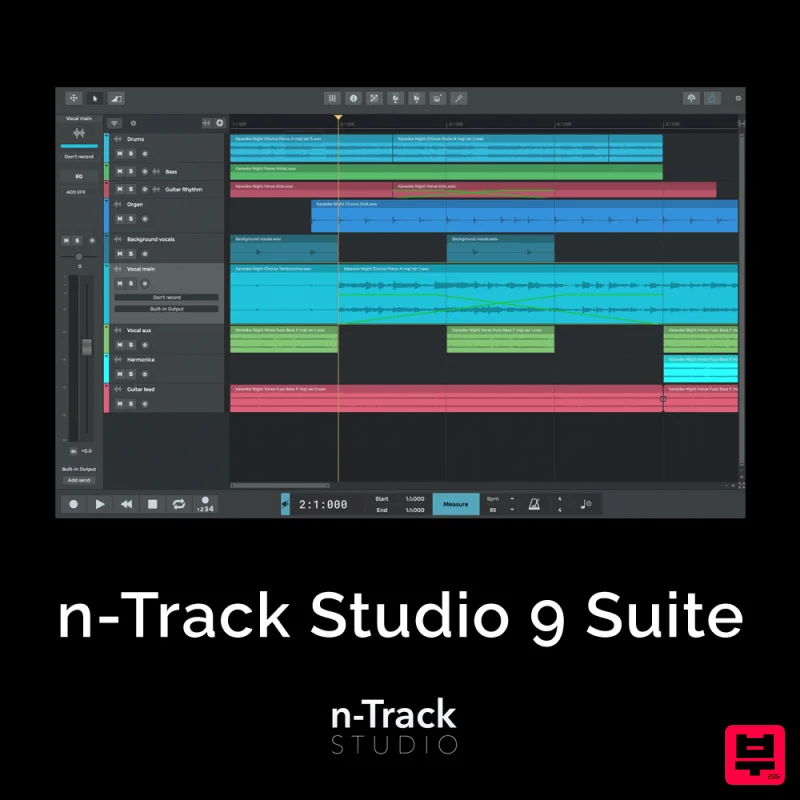 n-Track n-Track Studio 9 Suite - Beat Making Software