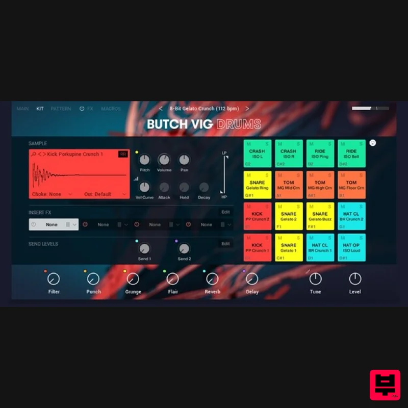 Native Instruments Butch Vig Drums - Kontakt Instrument
