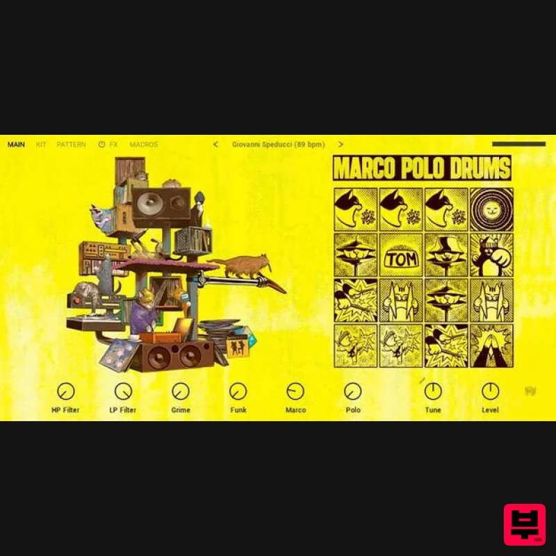 Native Instruments Marco Polo Drums - Kontakt Instrument
