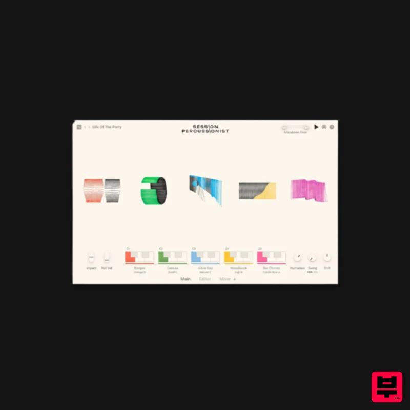 Native Instruments Session Percussionist  - Kontakt Instrument