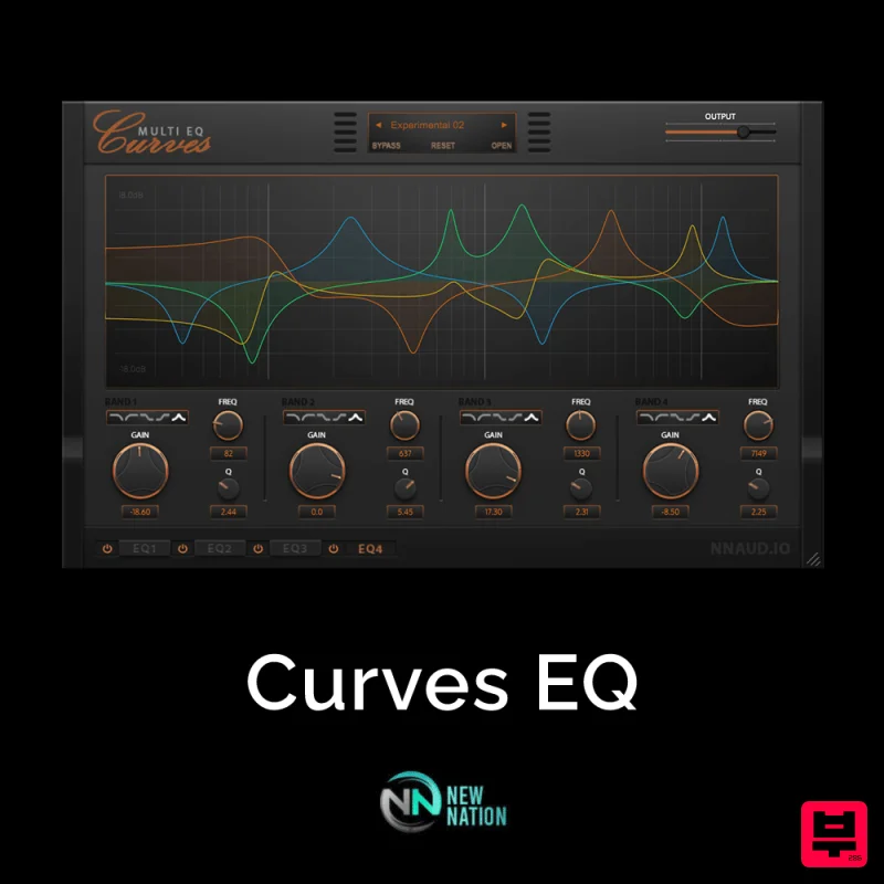New Nation Software Curves EQ - Eq