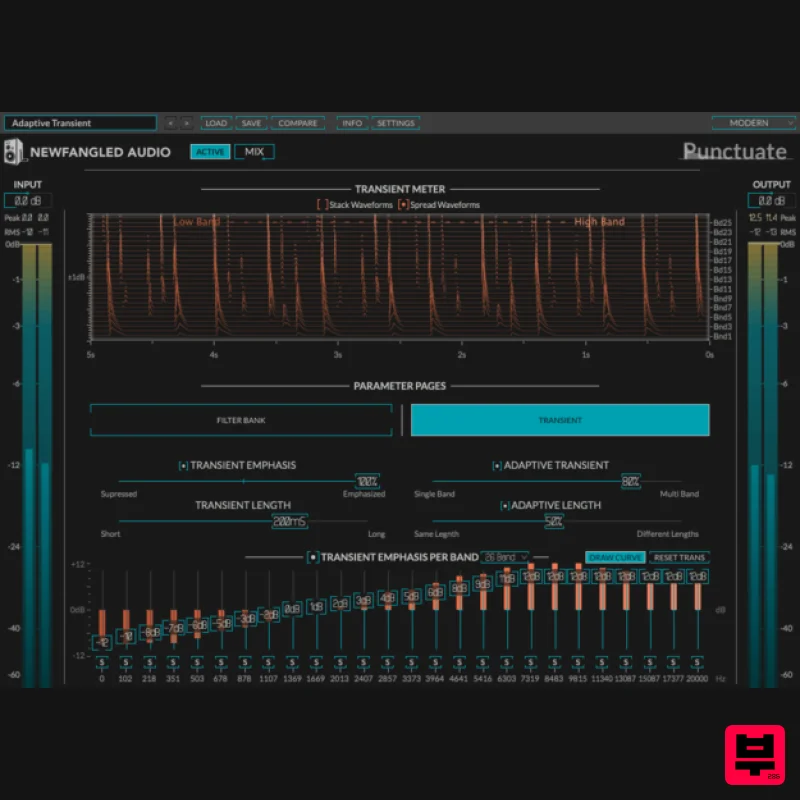 Newfangled Audio Punctuate - Transient Shaper