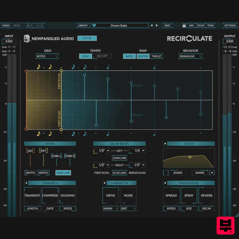 Newfangled Audio Recirculate - Delay