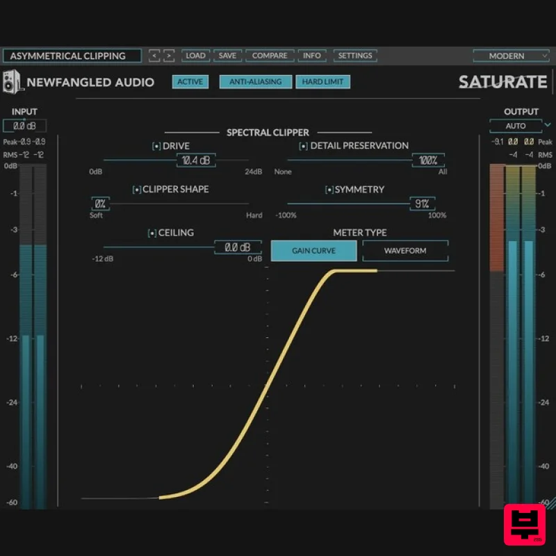 Newfangled Audio Saturate - Saturation