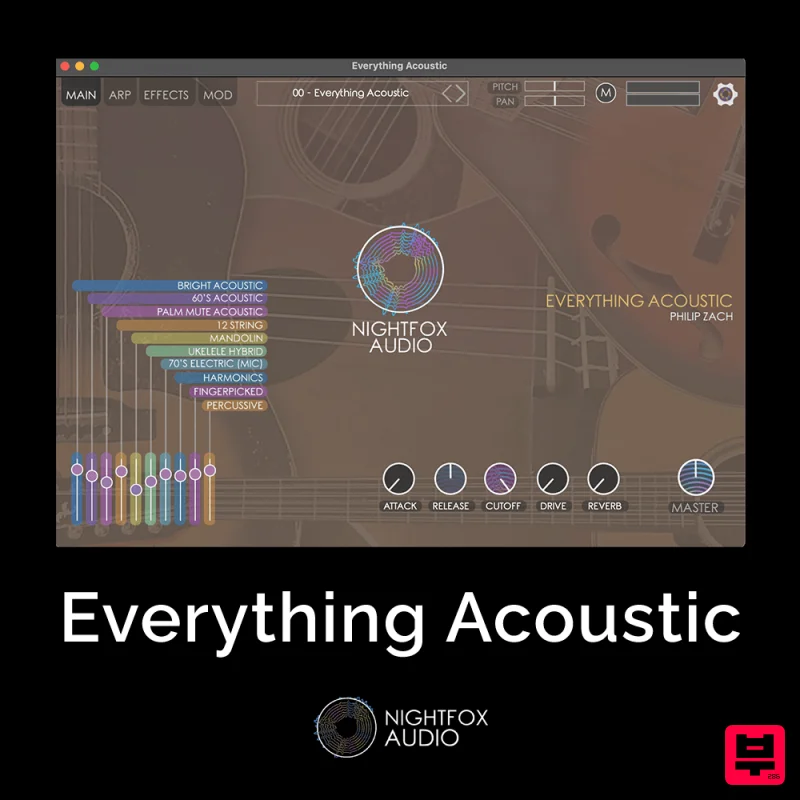 Nightfox Audio Everything Acoustic - Rompler