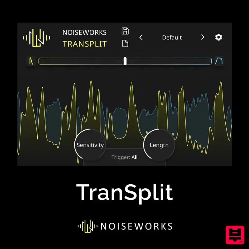 NoiseWorks TranSplit - Transient Shaper