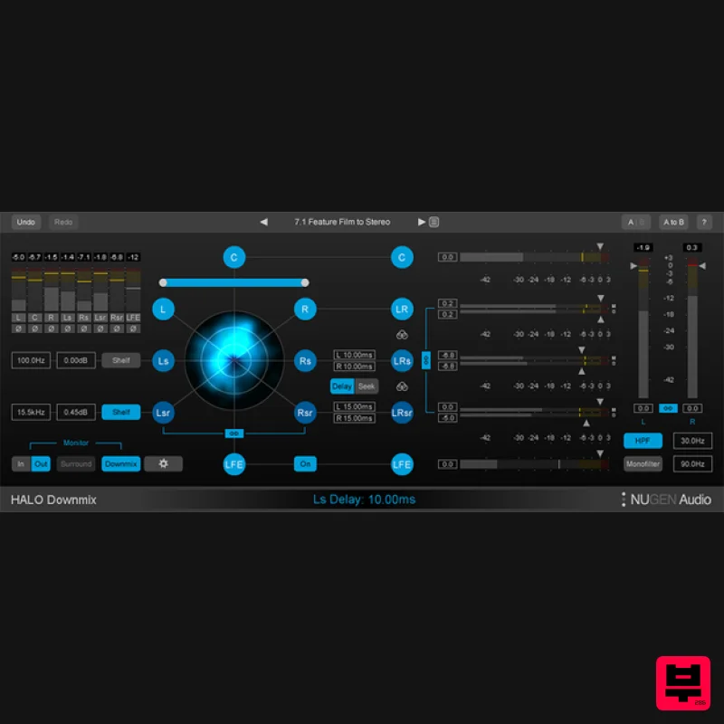 NUGEN Audio Halo Downmix - Professional Music Instrument Photo