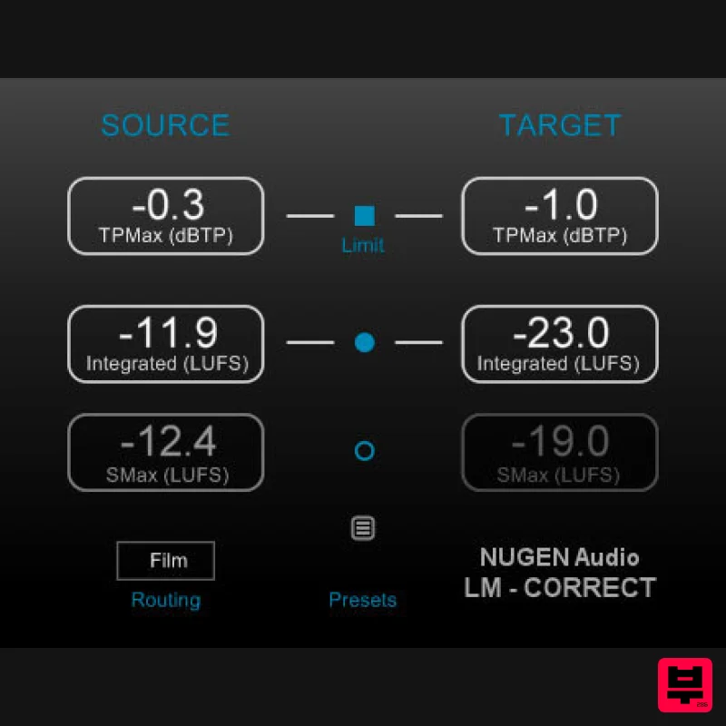 NUGEN Audio LM-Correct 2 - Mastering
