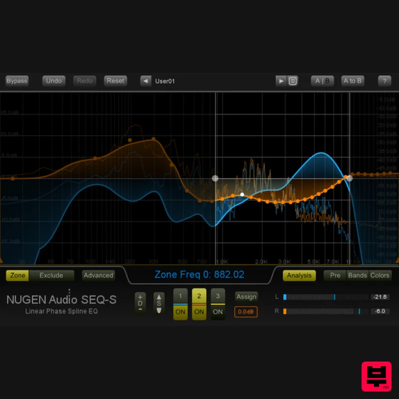 NUGEN Audio SEQ-ST - EQ