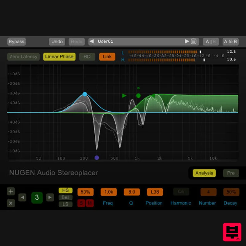 NUGEN Audio Stereoplacer  - EQ