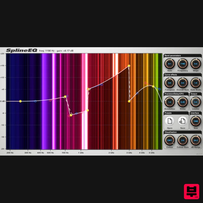 Photosounder SplineEQ FREE - EQ
