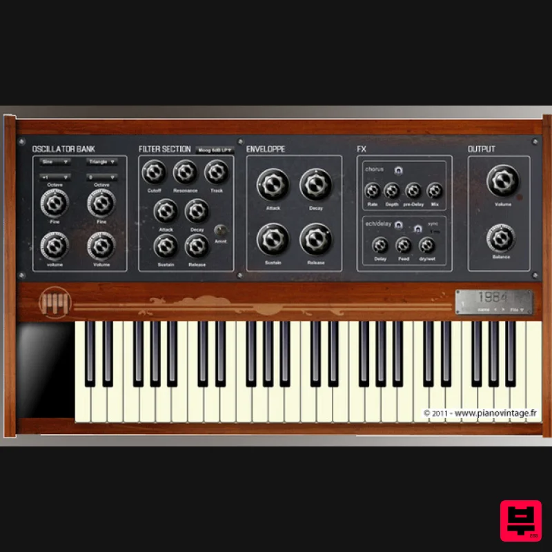 Piano Vintage 1984 - Synth