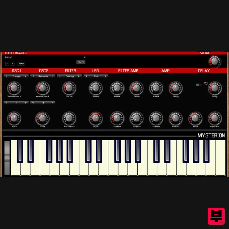 Piano Vintage Mysterion - Synth