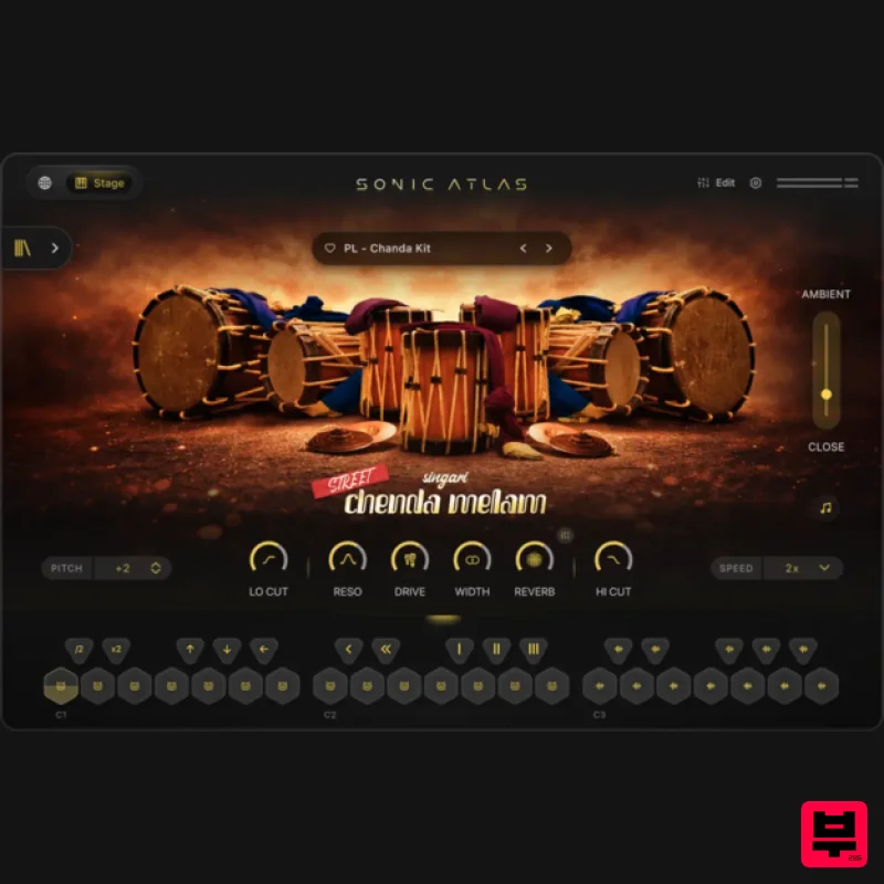 Pitch Innovations Sonic Atlas Expansion: Singari Chenda Melam Kit - Expansion Packs