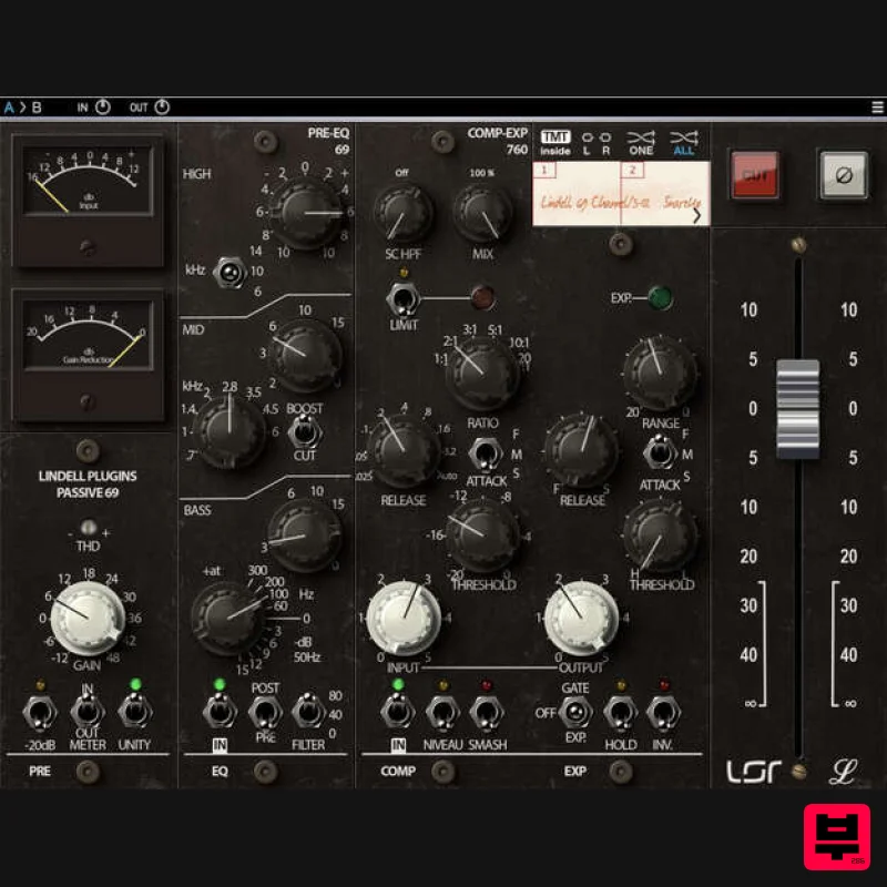 Plugin Alliance Lindell Audio 69 Series - Channel Strip