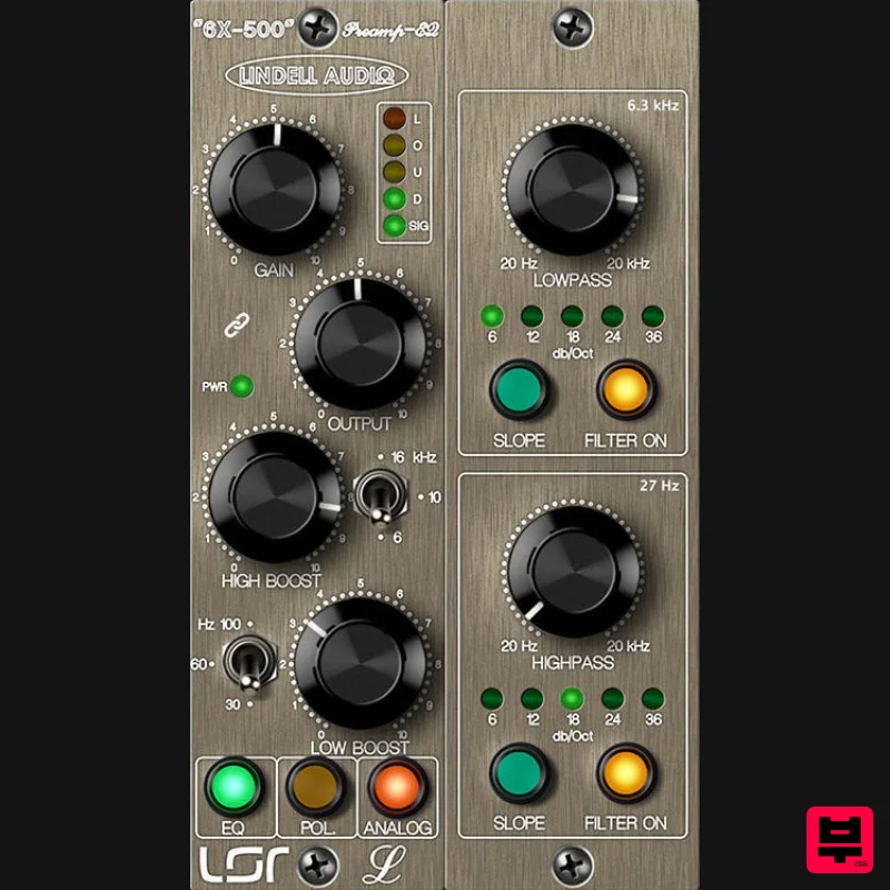 Plugin Alliance Lindell Audio 6X-500 - Professional Music Instrument Photo