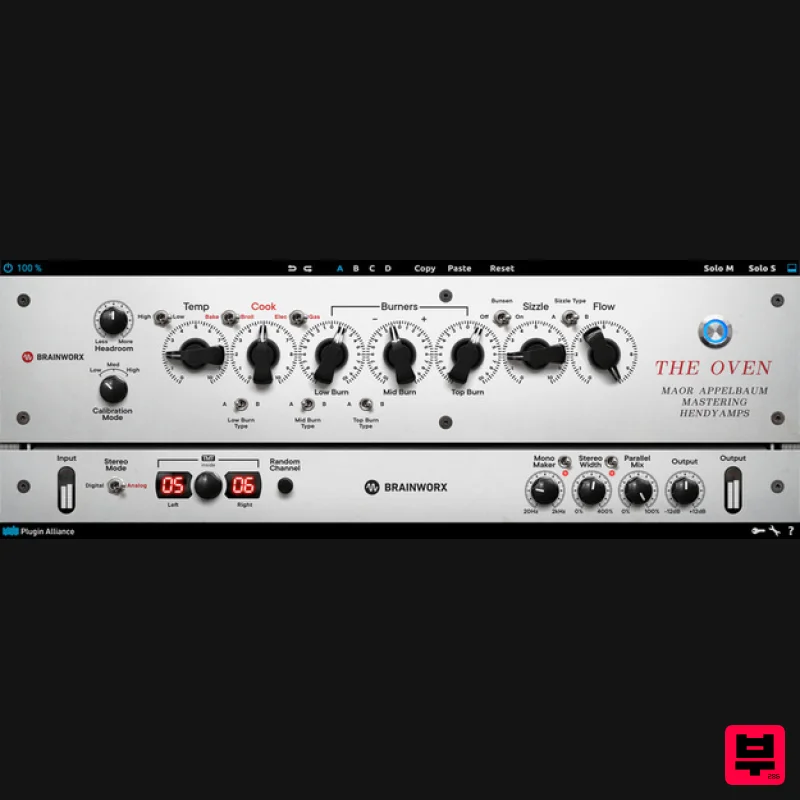 Plugin Alliance Maor Appelbaum Mastering & Hendyamps THE OVEN - Saturation