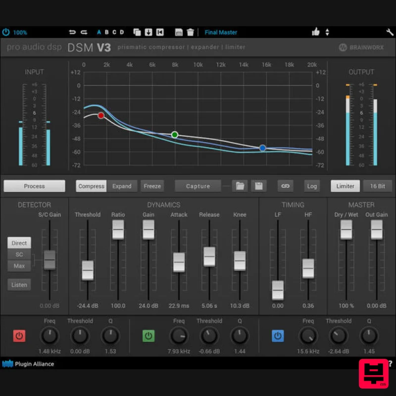 Plugin Alliance ProAudioDSP DSM V3 - Dynamics Processor